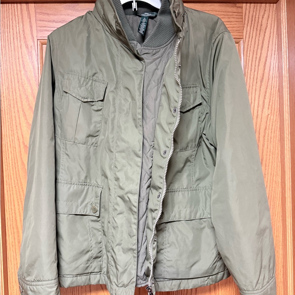 Lauren Ralph Lauren Olive Green Jacket